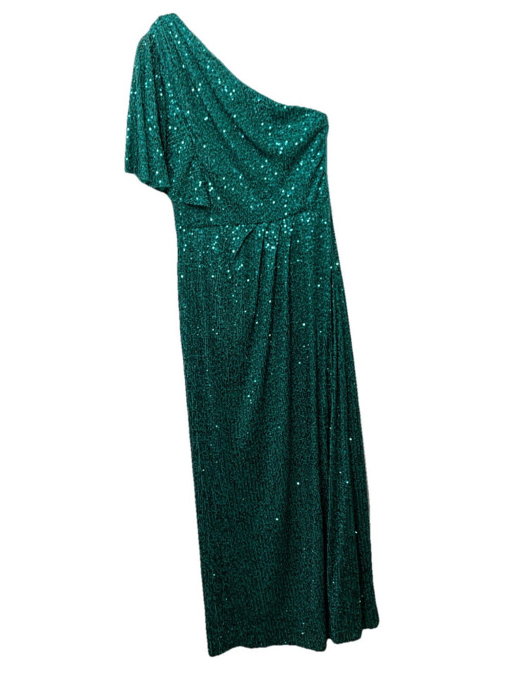 Maggy London Women's Holiday Green Sequin Dress Event Occasion Cocktail Size 4